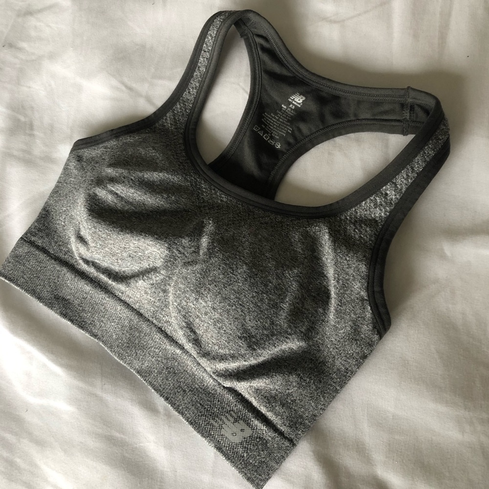 New Balance Grey Sportsbra